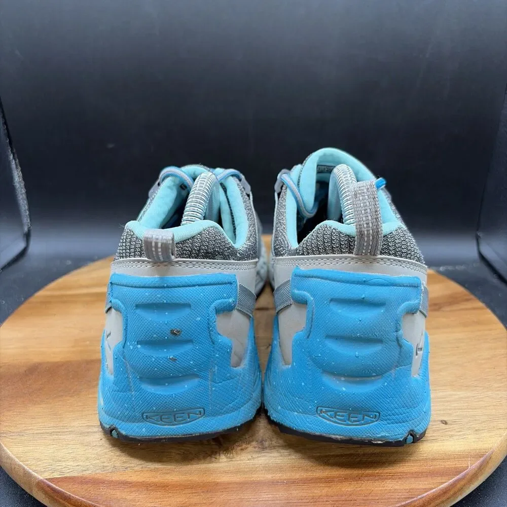 Keen Versago Women's Size 10 Hiking Shoes Sneaker Grey Blue Low Top 1016854